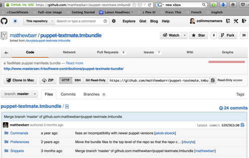 Puppet TextMate2 Bundle
